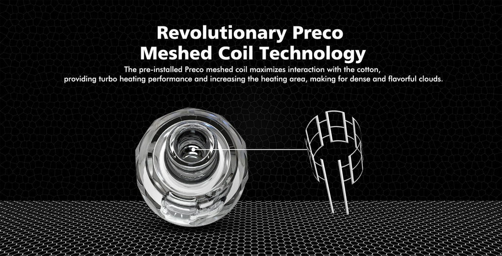 Vzone Preco 2 Solo Vape Pod System Meshed Coil Technology