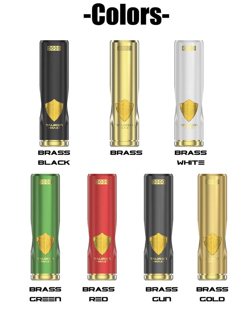 Thunderhead Creations Tauren Max Mechanical Mod Colors