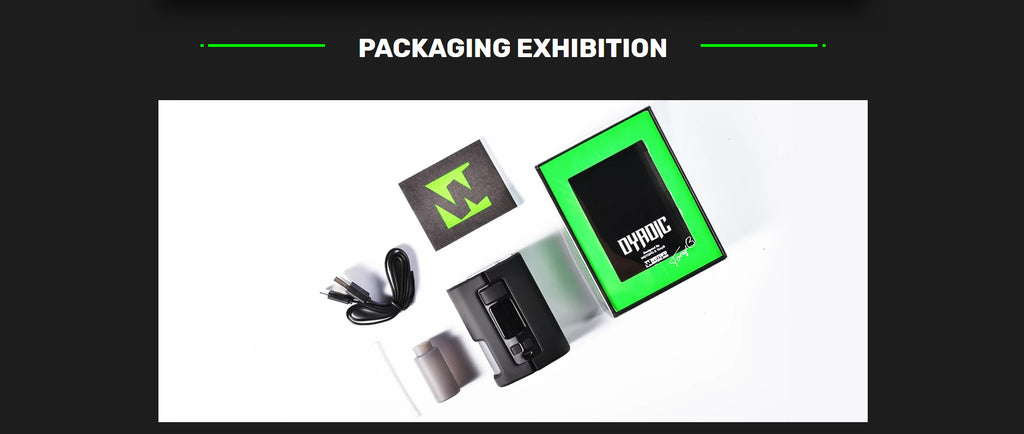 WOTOFO x Tony B Dyadic Squonk Mod Packaging Exhibition