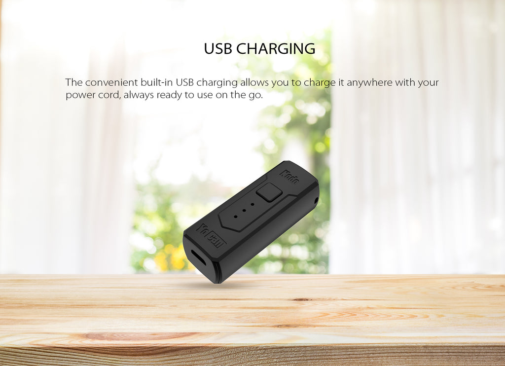 Yocan Kodo VV Box Mod 400mAh USB Charging