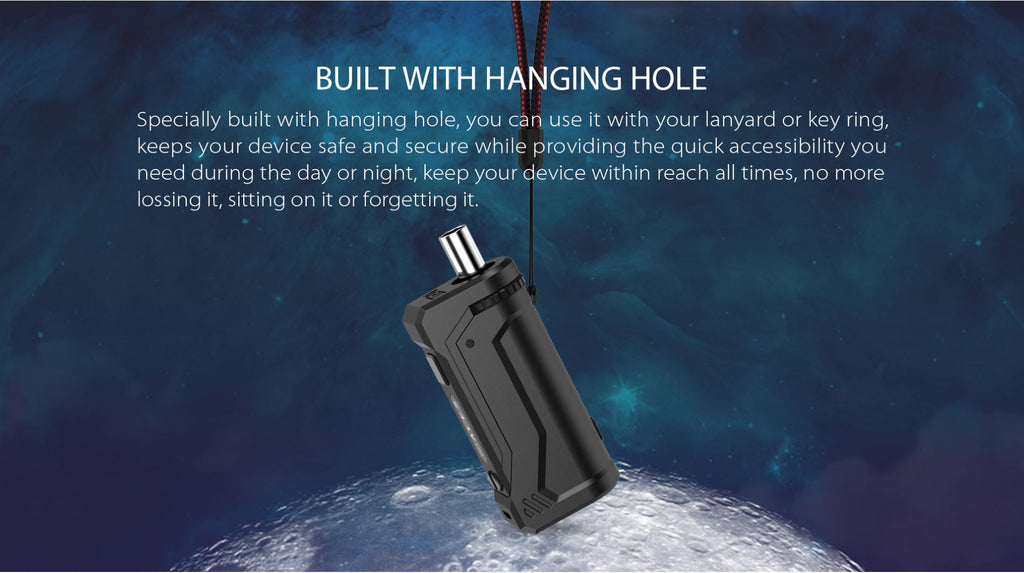 Yocan UNI Pro VV Box Mod 650mAh Built With Hanging Hole