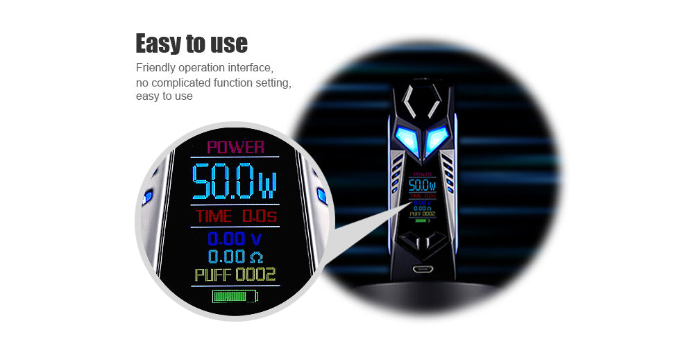 Yosta Livepor TC Box Mod Kit 100W Easy To Use