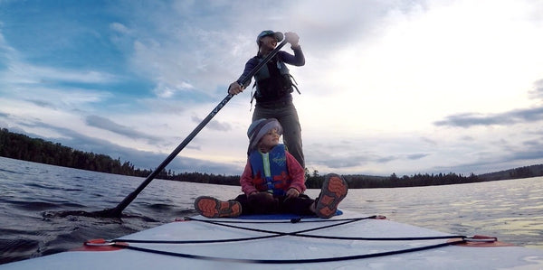 Mom Daughter SUP Paddle