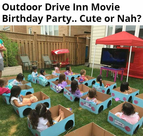 kids outdoor party idea