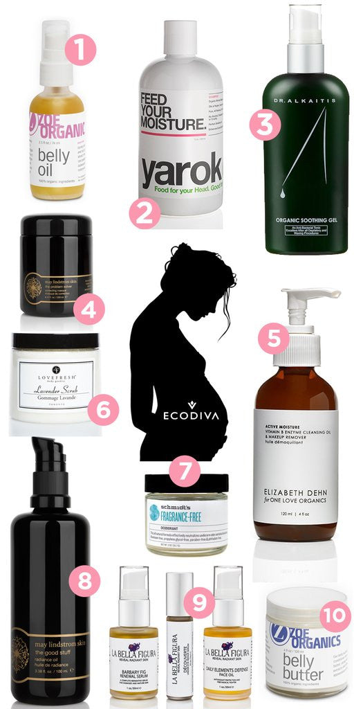 Ecodiva: Top 10 Pregnancy Beauty Products