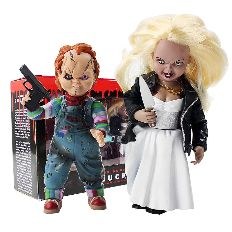 chucky and tiffany action figures