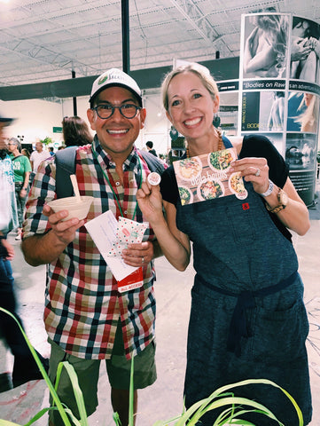 Julie with Eddie Garza