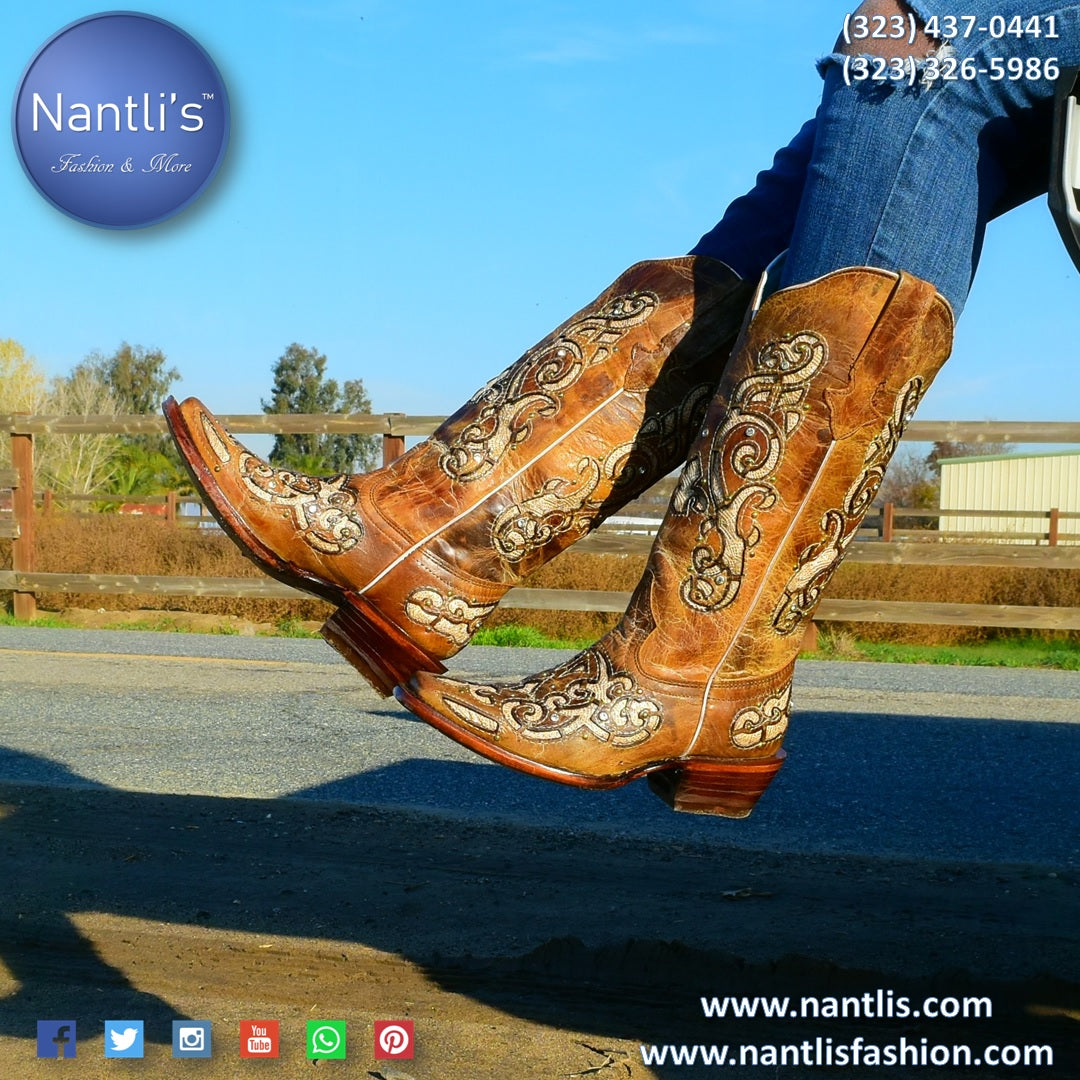 Boots - Botas Vaqueras de Mujer – Nantli's - Online | Footwear, Clothing and
