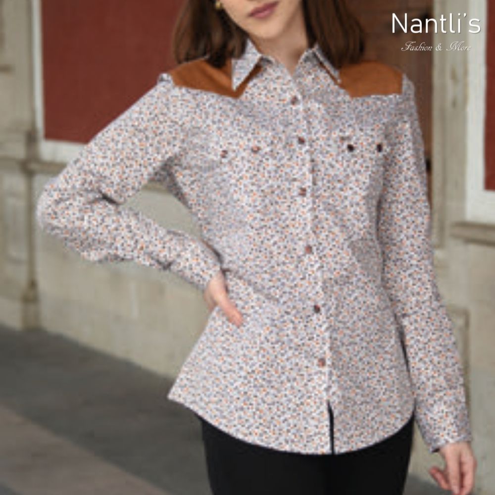 Blusa para Mujer TM-WD0589 - Western Shirt for Women – Nantli's - Online Store | Footwear, Clothing and Accessories