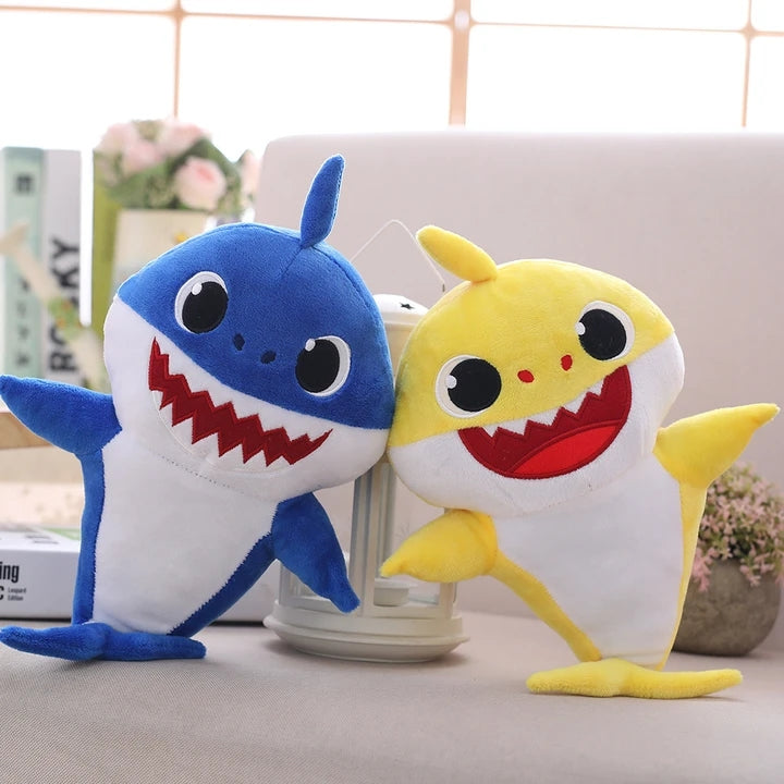 baby shark light singing plush