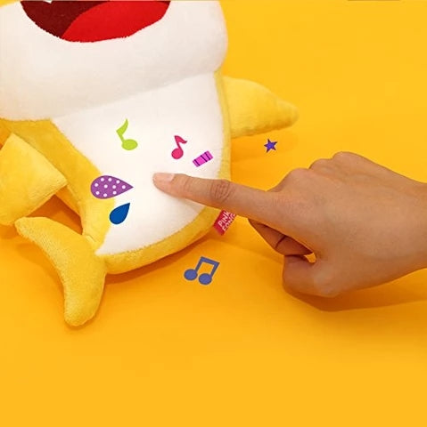 baby shark singing plush in english