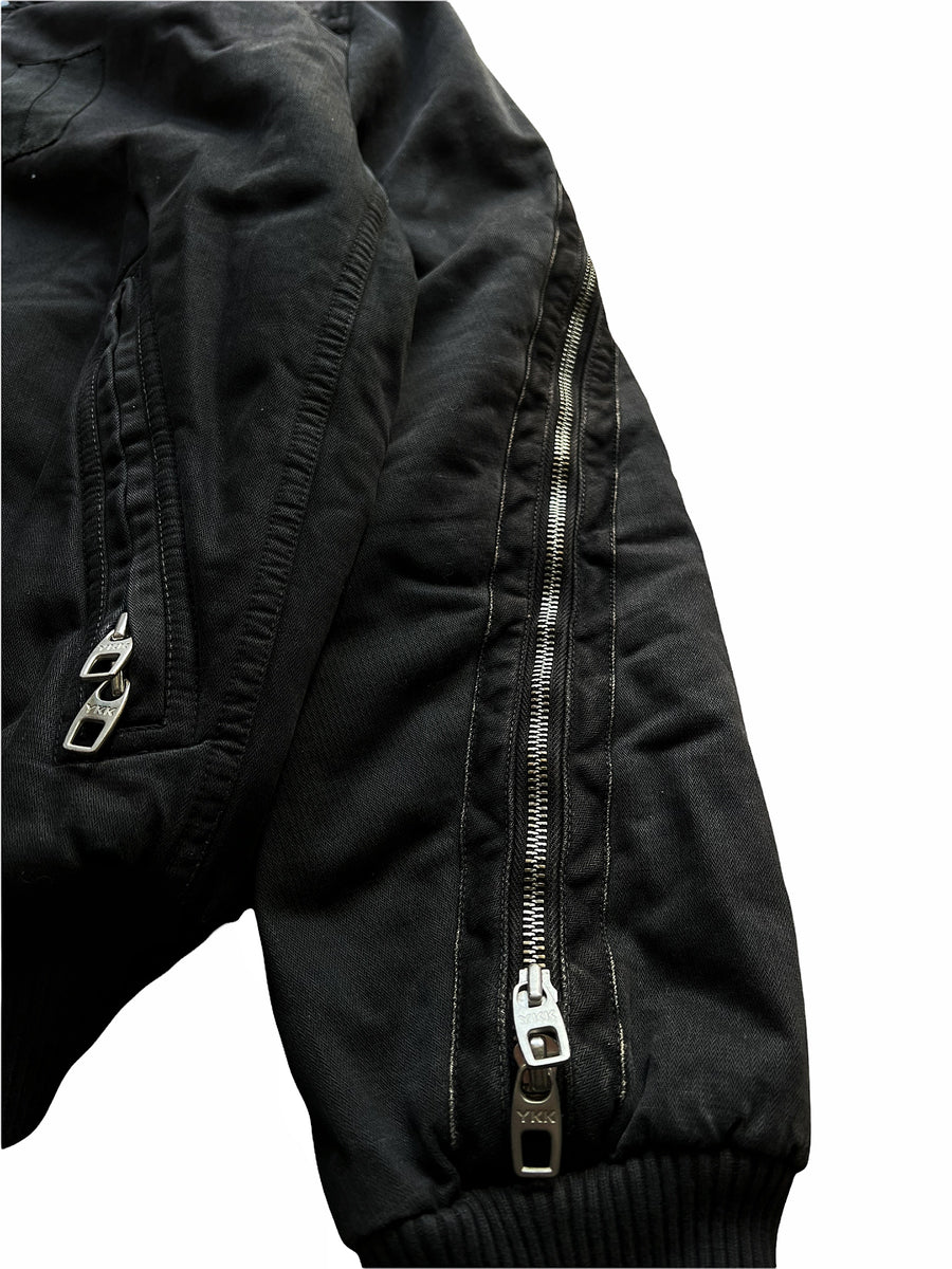 ダークブラウン 茶色 2000s Archive Technical 3Way Jacket