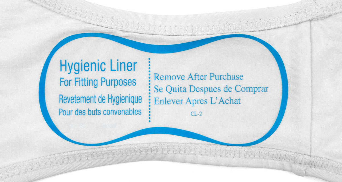 Liners Hygienic Protective for Swimwear Lingerie Adhesive Strip Lot of 100 NEW 