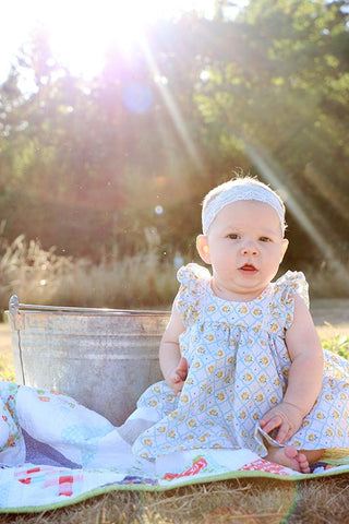 floral baby clara