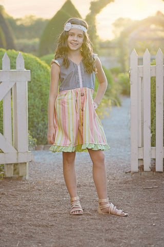 Madison dress pdf pattern VFT