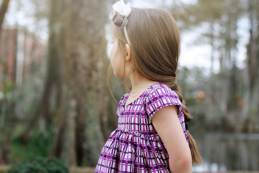 Detail view of Clara cap sleeve