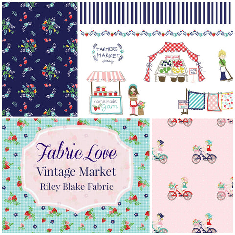 Fabric Love promo pic - Riley Blake Vintage Market