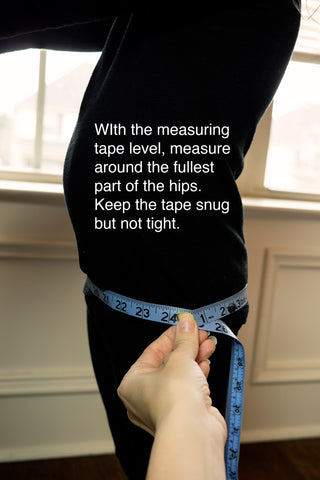 How to measure child's hip