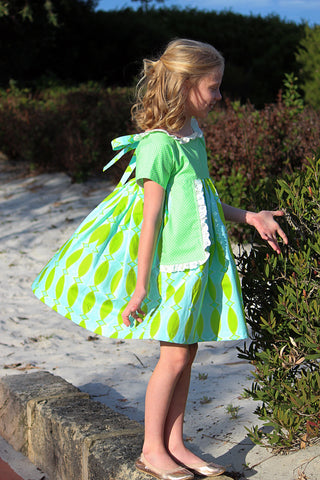 Luna dress pdf pattern