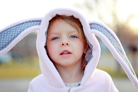 Molly with Bunny ears and hood