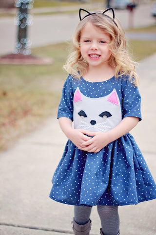 Cutie Kitty pdf + Genevieve dress pdf