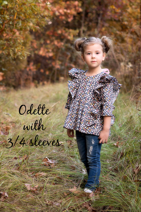 Odette with 3/4 sleeve