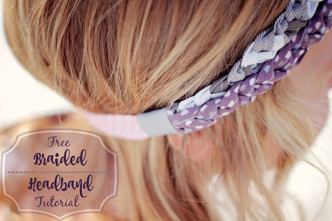 Free braided headband tutorial
