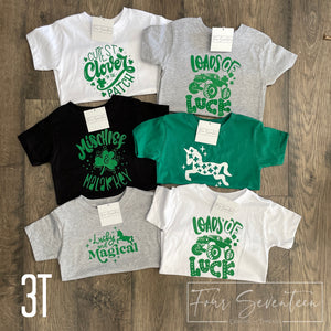 RTS / St. Patrick's Day Tees {toddler}