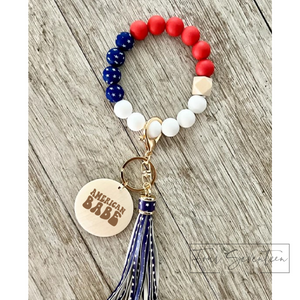 MTO / Silicone Beaded Wristlet America