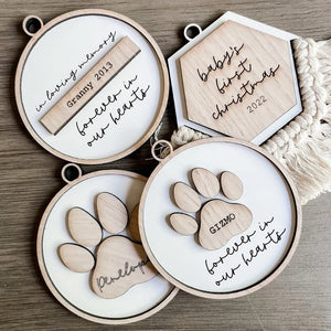 Simple Pet, Memory + Baby Ornaments