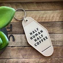 Load image into Gallery viewer, RTS / Half Human, Half Coffee Acrylic Keychain