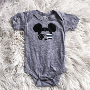 Thin Blue Line Mickey / Minnie