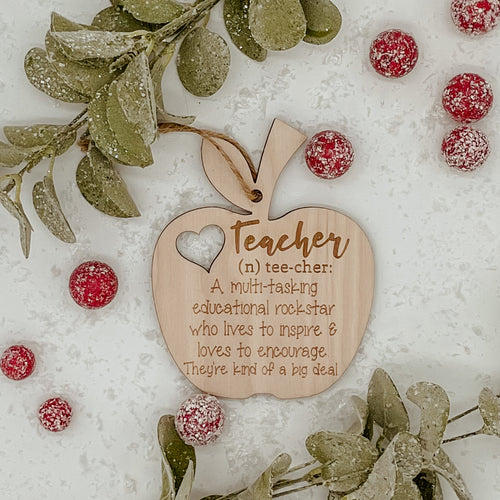 Teacher Ornament