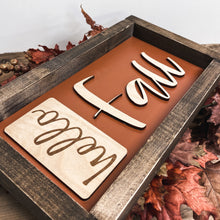 Load image into Gallery viewer, Hello Fall | Laser Lettering