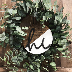 RTS | 9" Wreath Round - Hi