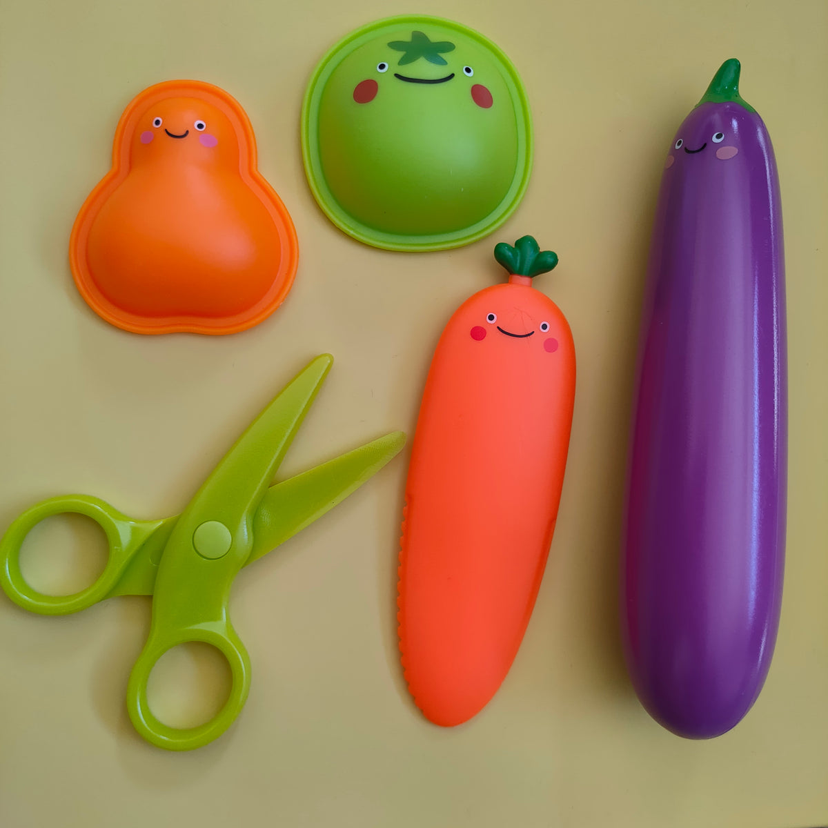 5 pc Fruit and Veg Dough tool set – Advancing All Children