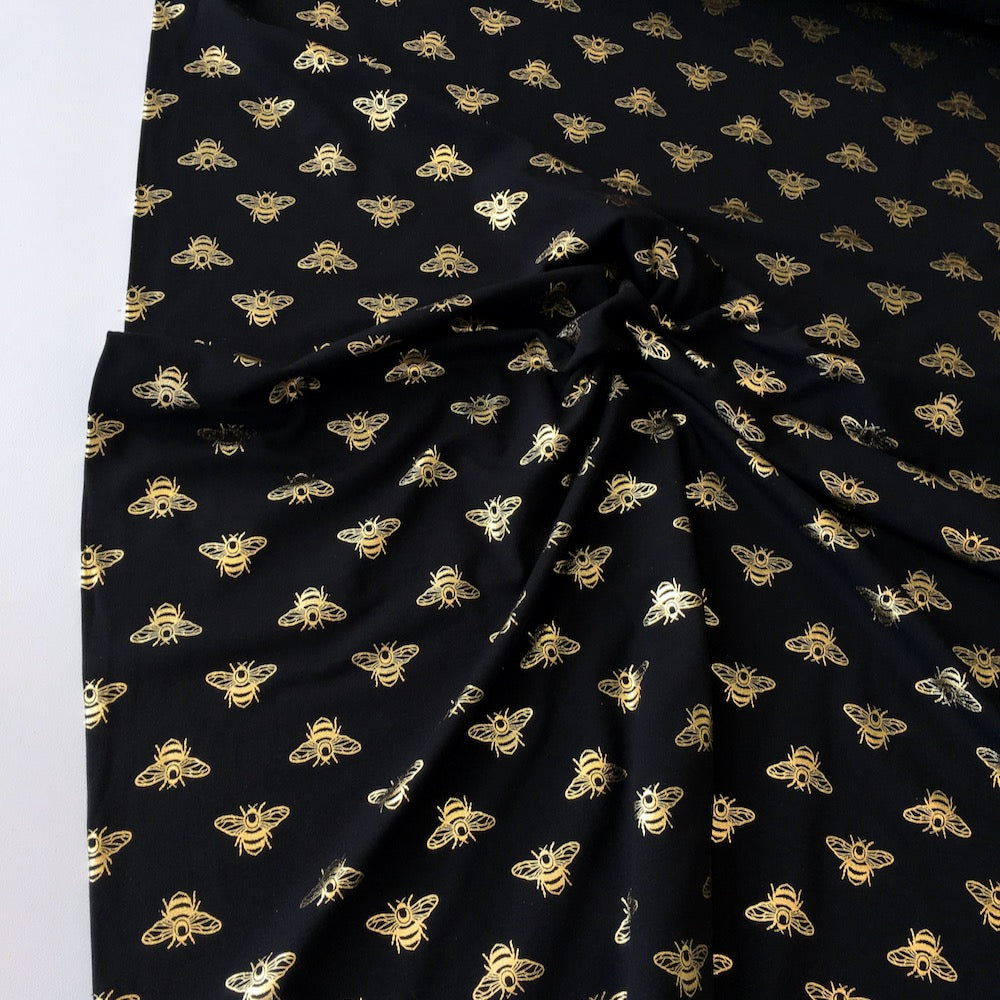 Golden Bees Fabric