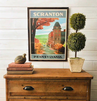 Scranton Travel Poster