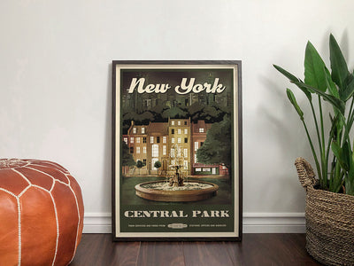 "I'll Be There For You" New York Fountain Poster