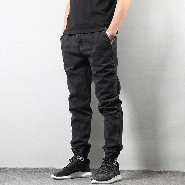 mens slim fit cargo joggers