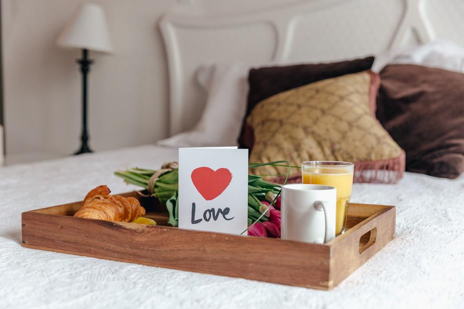 Love Yourself With Breakfast In Bed