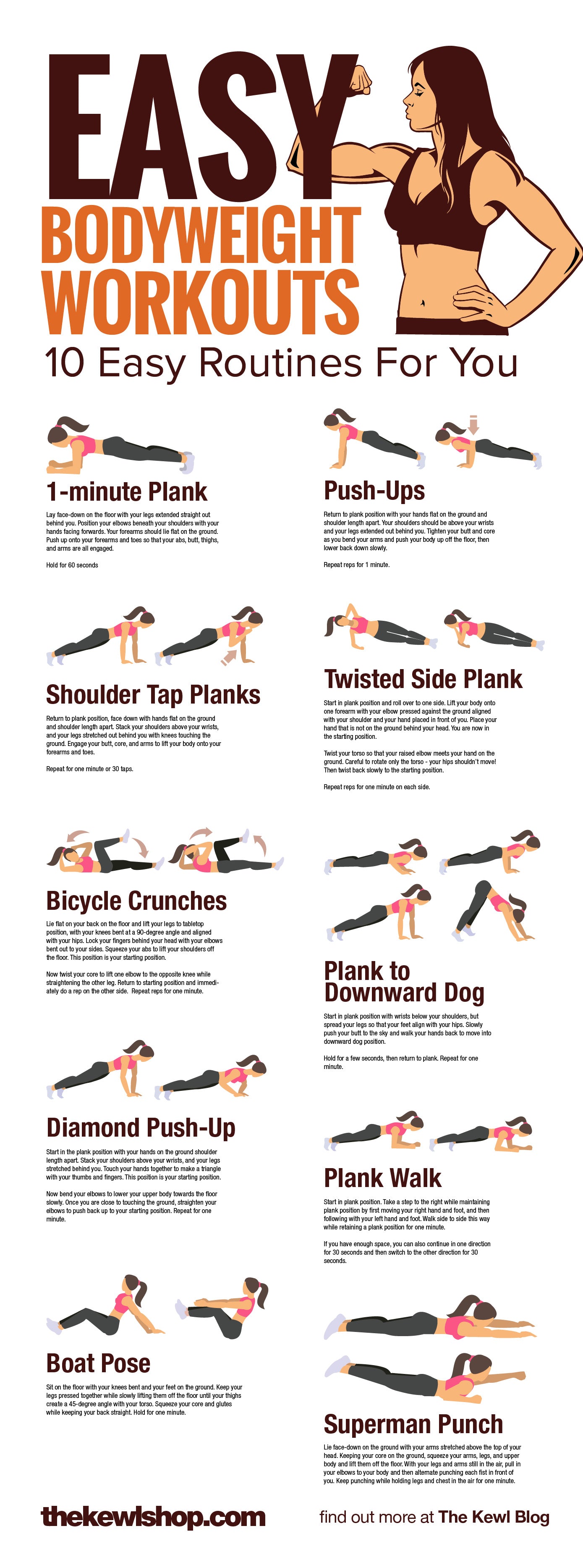 10 No-Equipment Workouts for Women on the Go