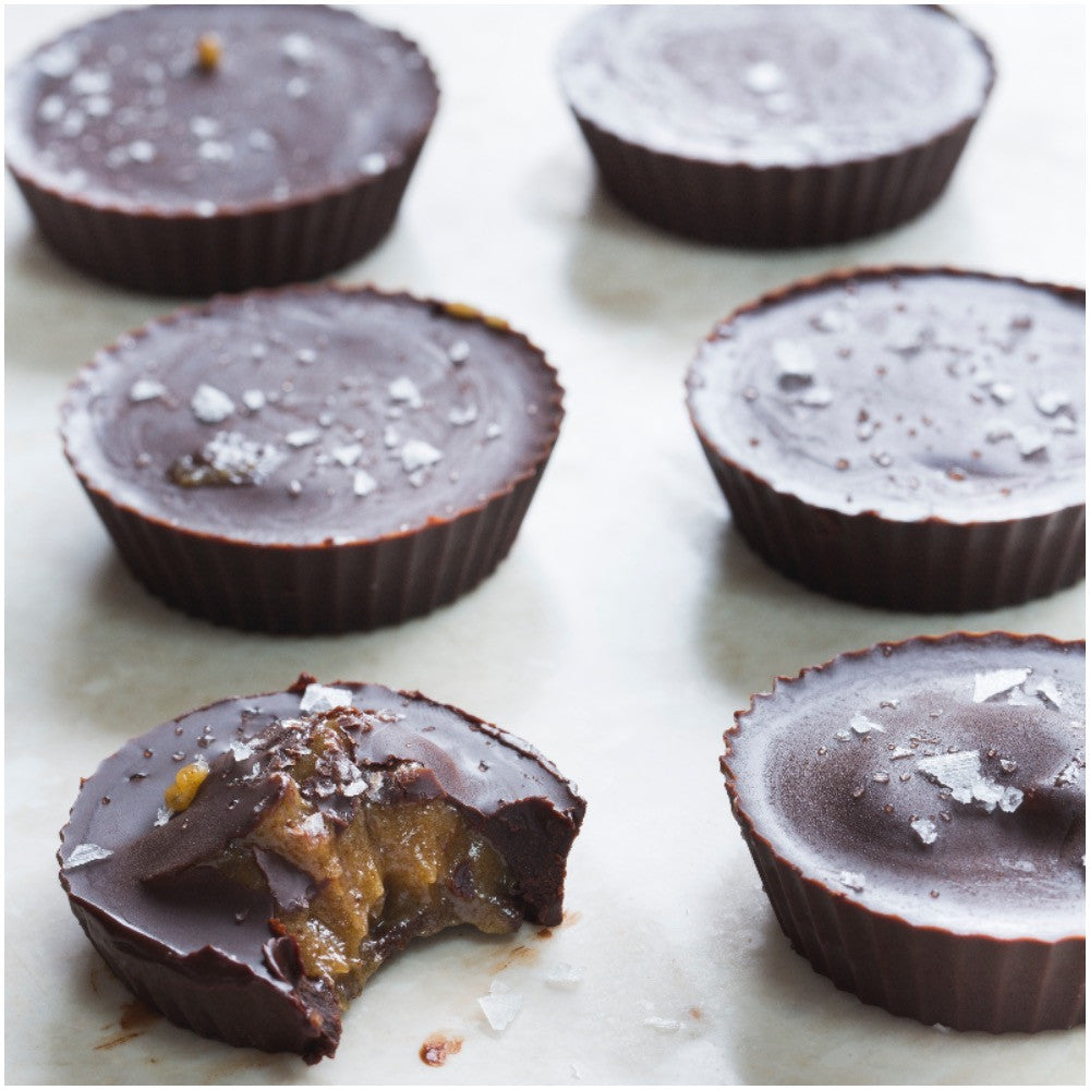 Salted Caramel Chocolate Cups