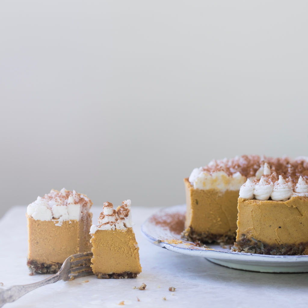 Winter Spice Buttercup Cake with Coconut Cream Frosting