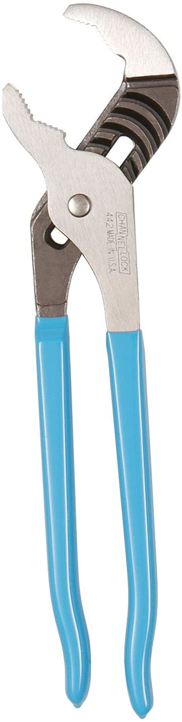 Channellock 442 12-Inch V-Jaw Tongue & Groove Plier