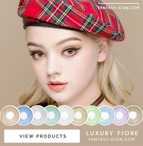 Luxury Fiore Brown Colored Contact Lenses 7