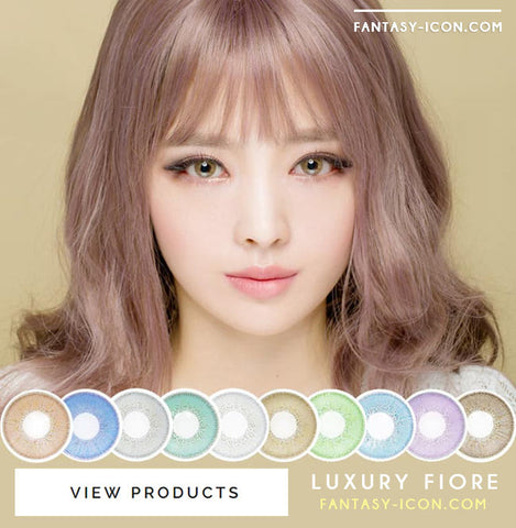 Luxury Fiore Hazel Brown Colored Contact Lenses 8