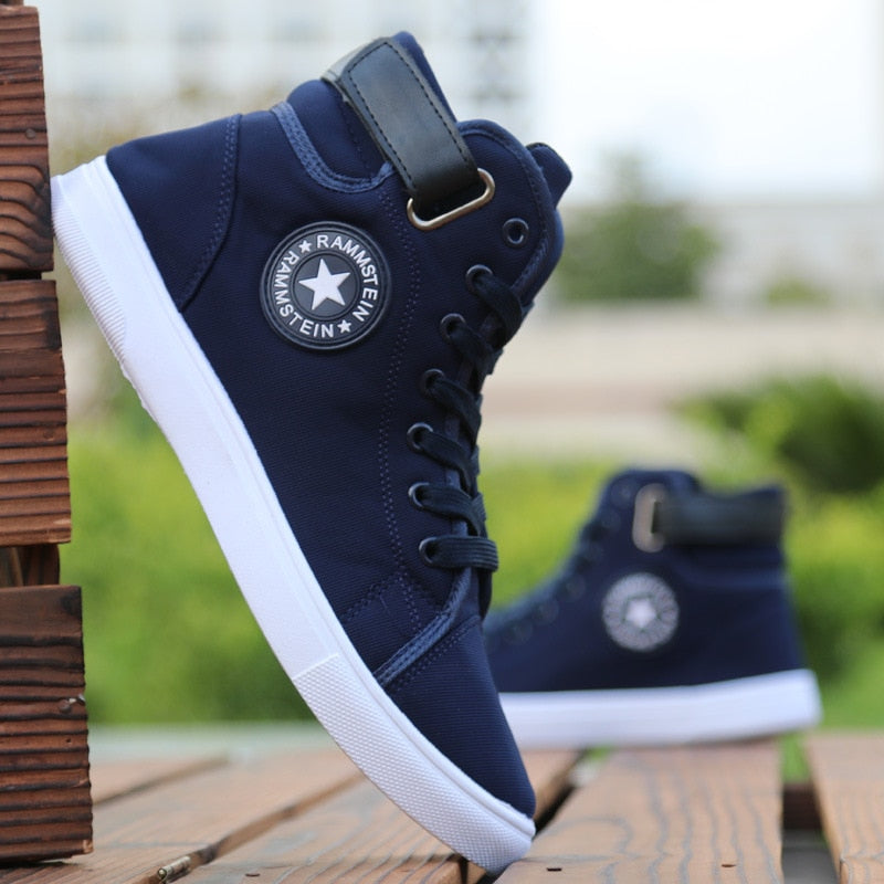 high top fashion sneakers