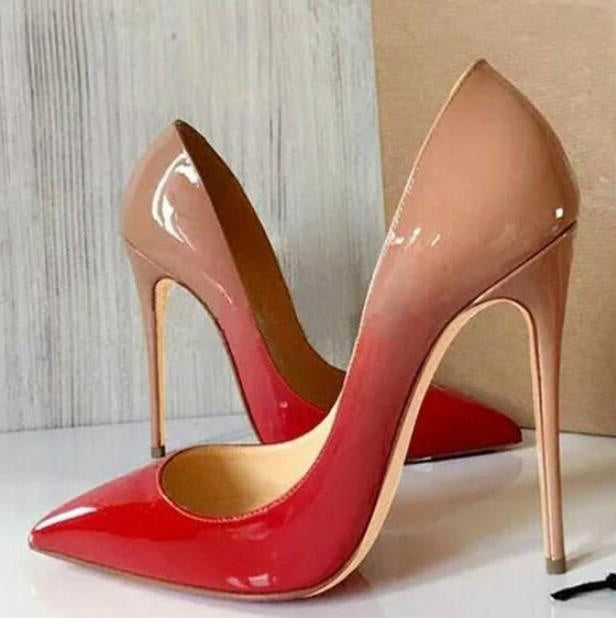 pointed high heels