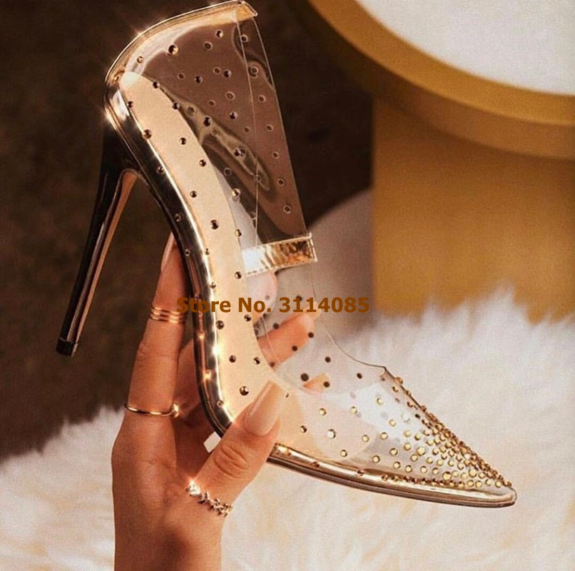 shoes with bling heels